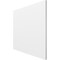 Ekena Millwork 15 3/4W x 15 3/4H x 5/8T PVC Hobby Board, Unfinished HBP16X16X625AUN - alternate 3